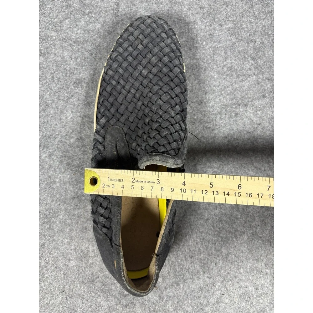 Donald J‎ Pliner Karter3-FL Slip On 11M Charcoal Woven Suede